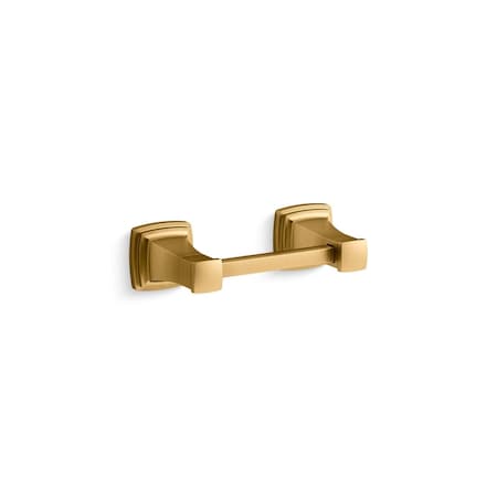 Kohler Riff Toilet Tissue Holder Vibrant Brushed Moderne Brass 27413-2MB
